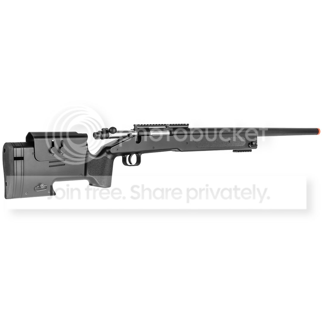 500 FPS DOUBLE EAGLE BOLT ACTION METAL SPRING AIRSOFT SNIPER RIFLE GUN